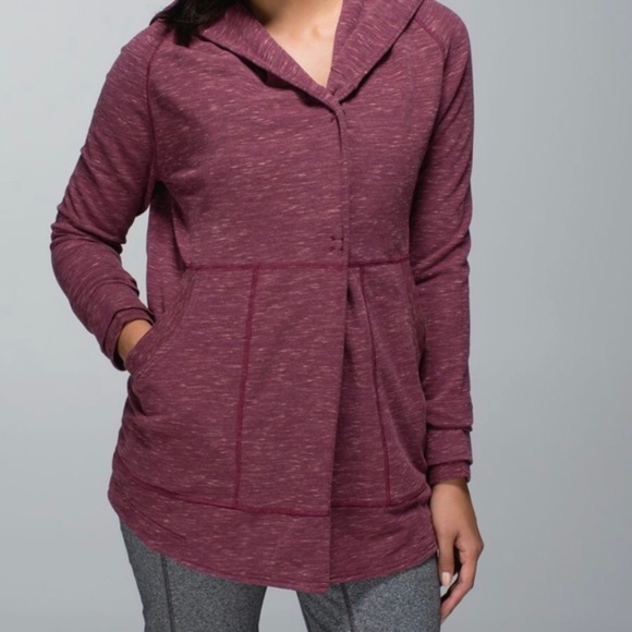 LULULEMON wrap sweater cardigan shirt hoodie 4 - Picture 2 of 4